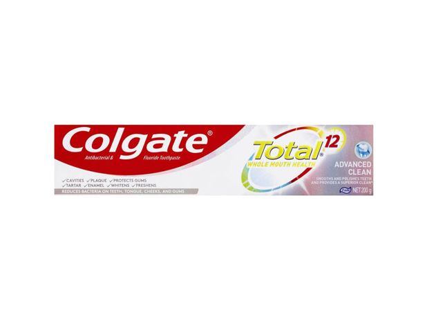 Colgate Total Advanced Clean Fluoride Antibacterial Toothpaste 200g