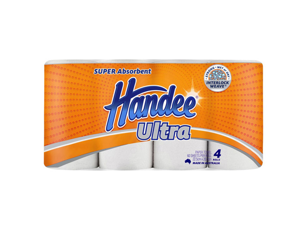 Handee Ultra Paper Towels 4 Pack