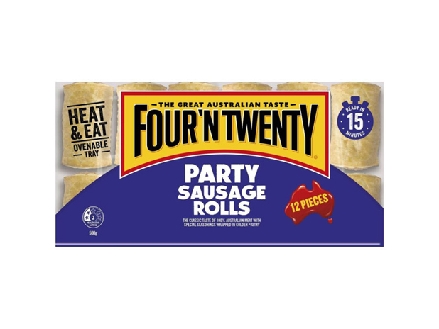 Four 'N Twenty Sausage Roll Party 12 Pack