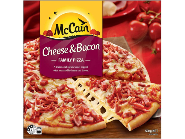 McCain Pizza Cheese & Bacon 500g