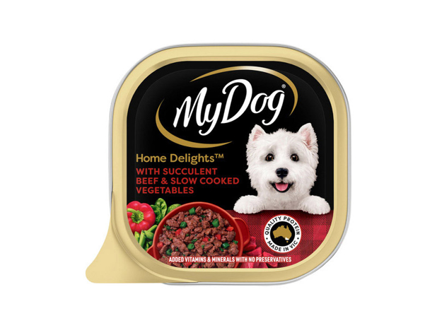 My Dog Home Delights Beef & Vegetable 100g