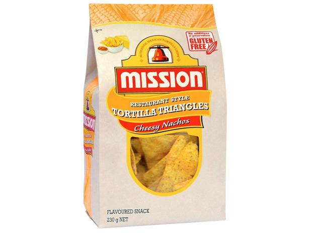Mission Cheesy Nachos Tortilla Triangles 230g
