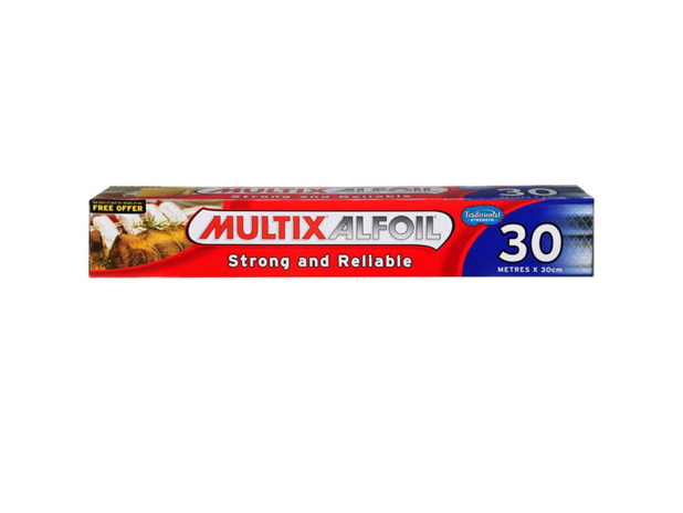 Multix Aluminium Foil Wide 30 Metres
