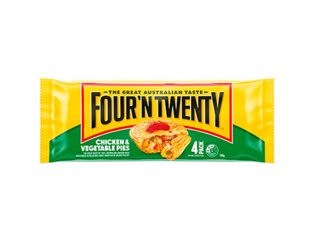 Four 'N Twenty Pies Chicken & Vegetable 4 Pack