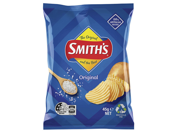 Smith's Single Pack Crinkle Original 45g