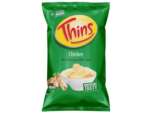 Thins Chicken Chips 175g