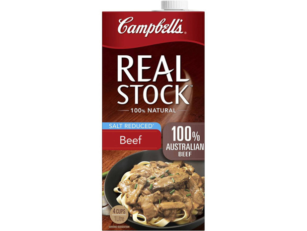 Campbell's Real Beef Liquid Stock Salt Reduced 1 Litre