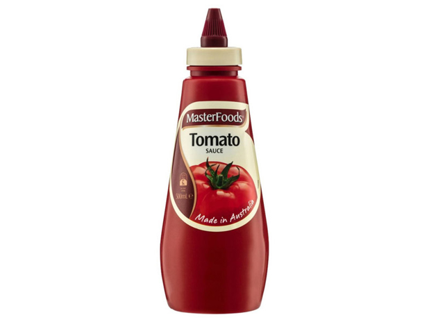 MasterFoods Tomato Sauce Squeezy Bottle 500 Millilitre