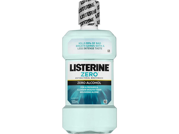 Listerine Zero Clean Mint Mouthwash 500 Millilitre