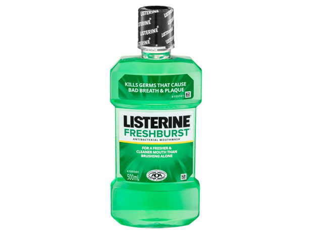 Listerine Fresh Burst Mouthwash 500 Millilitre