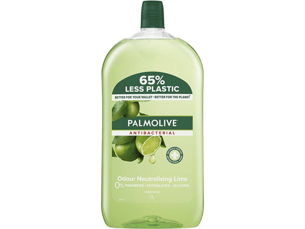 Palmolive Antibacterial Liquid Hand Wash Soap Lime Refill 1 Litre