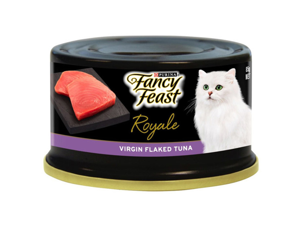 Fancy Feast Adult Cat Food Virgin Flaked Tuna 85g