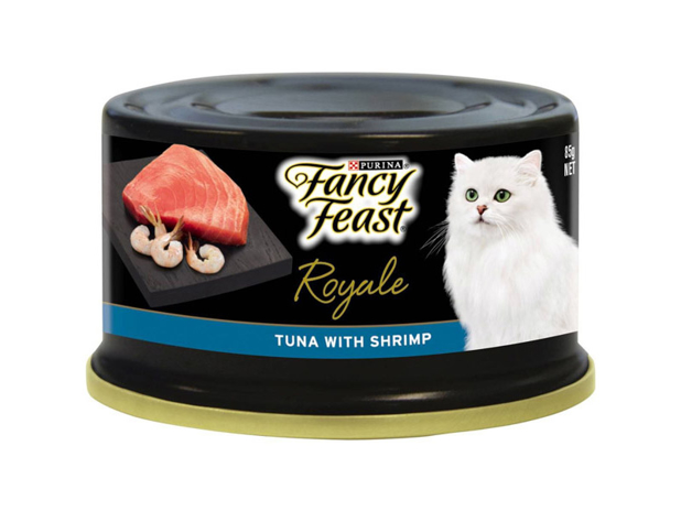Fancy Feast Royale Adult Cat Food Tuna With Shrimp 85g