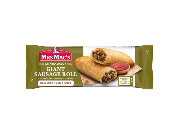 Mrs Mac's Microwave Giant Sausage Roll 175g