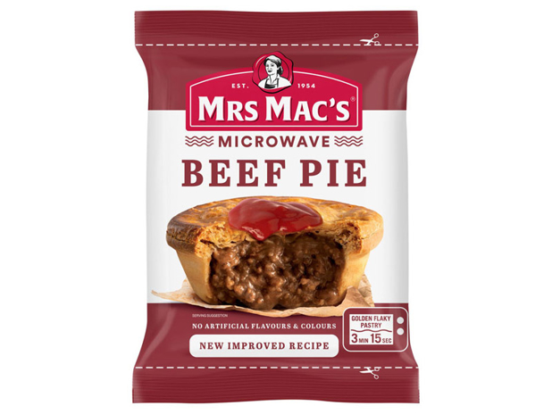 Mrs Mac's Microwave Beef Pie 175g
