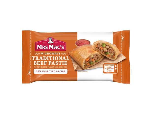 Mrs Mac'ss Microwave Traditional Beef Pastie 165g