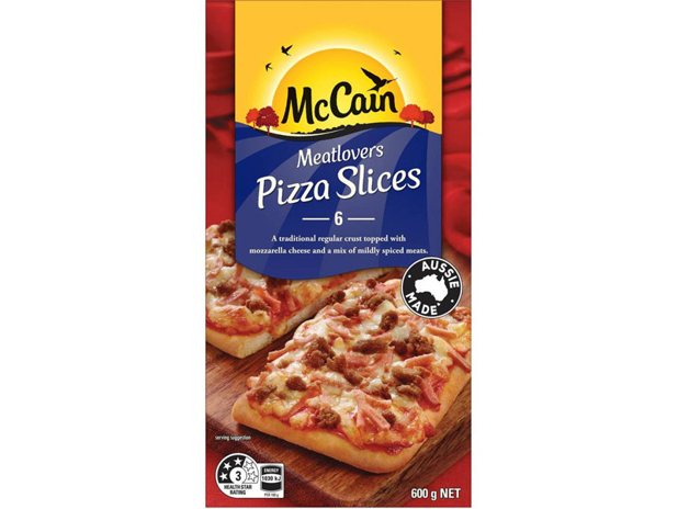 McCain Pizza Slice Meatlovers 600g