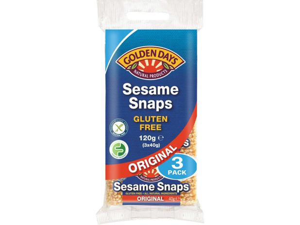 Golden Days Sesame Snaps 3 Pack