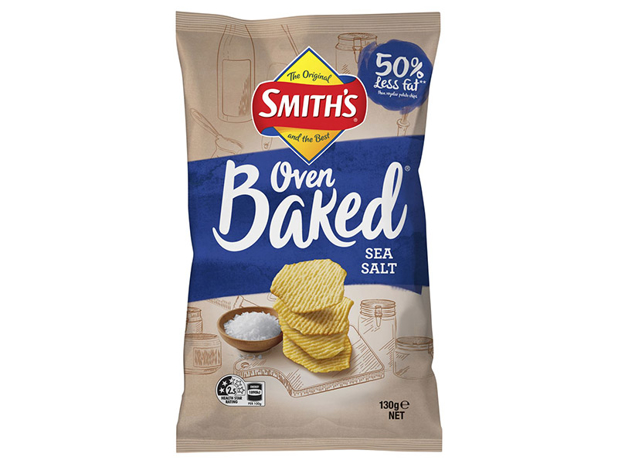 Smith's Oven Baked Sea Salt 130g