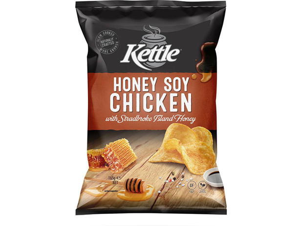 Kettle Honey Soy Chicken Potato Chips 165g