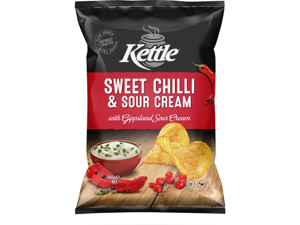 Kettle Sweet Chilli & Sour Cream Chips 165g