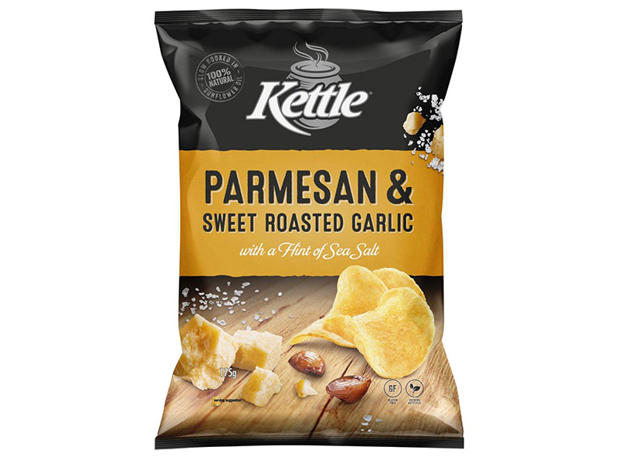 Kettle Parmesan & Garlic Chips 165g