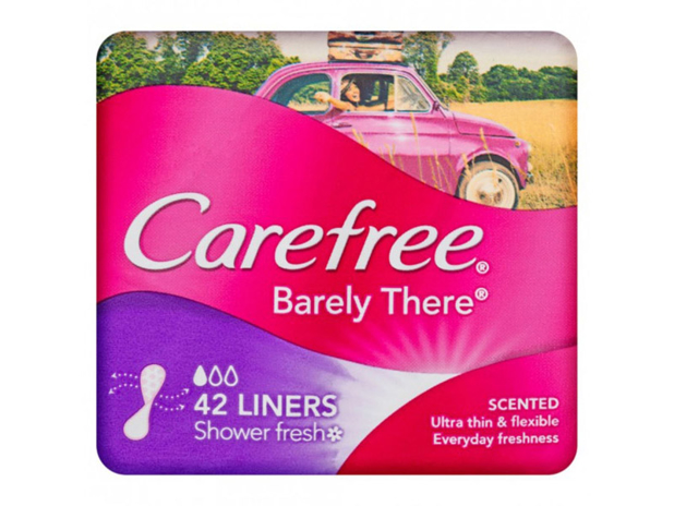 Carefree Panty Liner Barely There Scented 42 Pack
