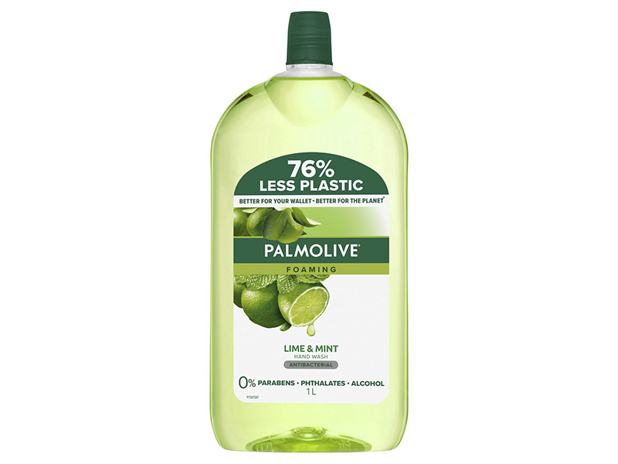 Palmolive Foaming Antibacterial Hand Wash Soap Lime & Mint Refill & Save 1 Litre
