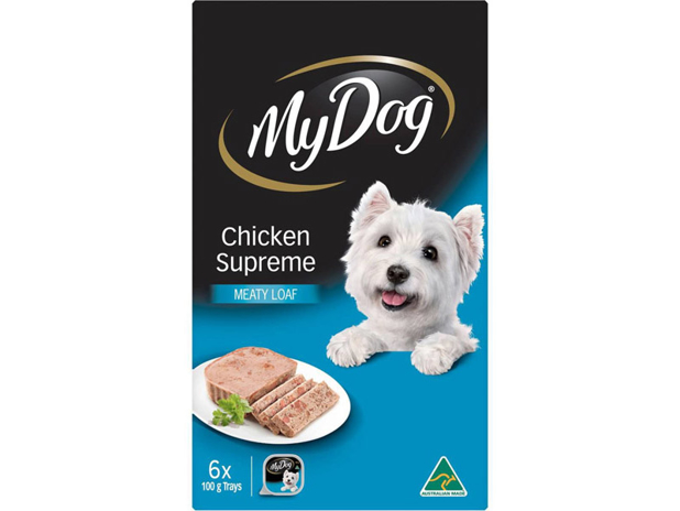 My Dog Chicken Supreme Loaf Classics Wet Dog Food Trays 6 Pack