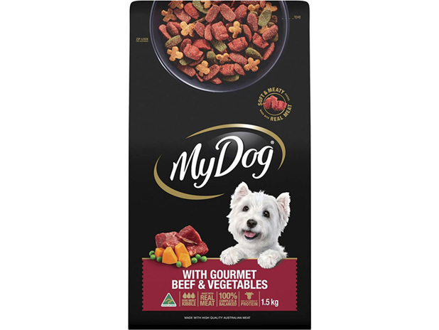 My Dog Gourmet Beef With Roast Vegetables Flavours Dry Food 1.5 Kilogram