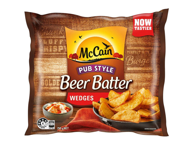 McCain Beer Batter Wedges 750g