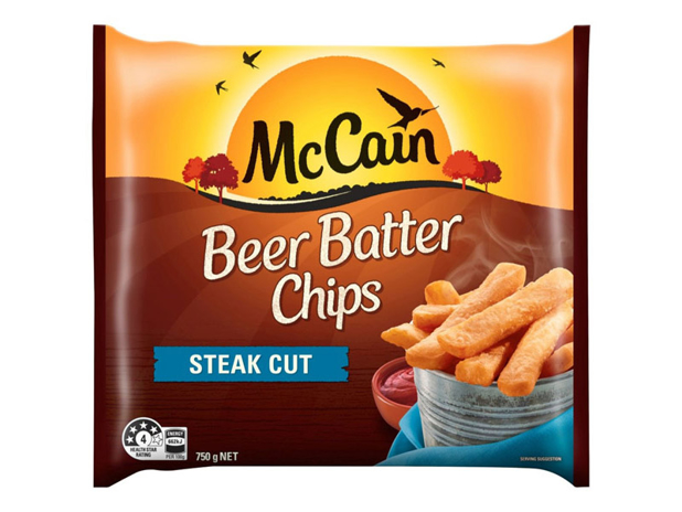 McCain Beer Batter Steakhouse Chips 750g
